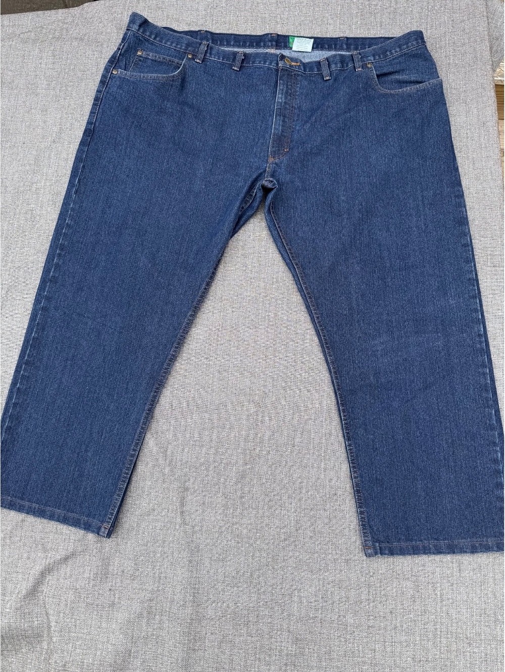 Key Flex Denim Men's Jeans W 50 x L 30 Blue Stretch Comfort